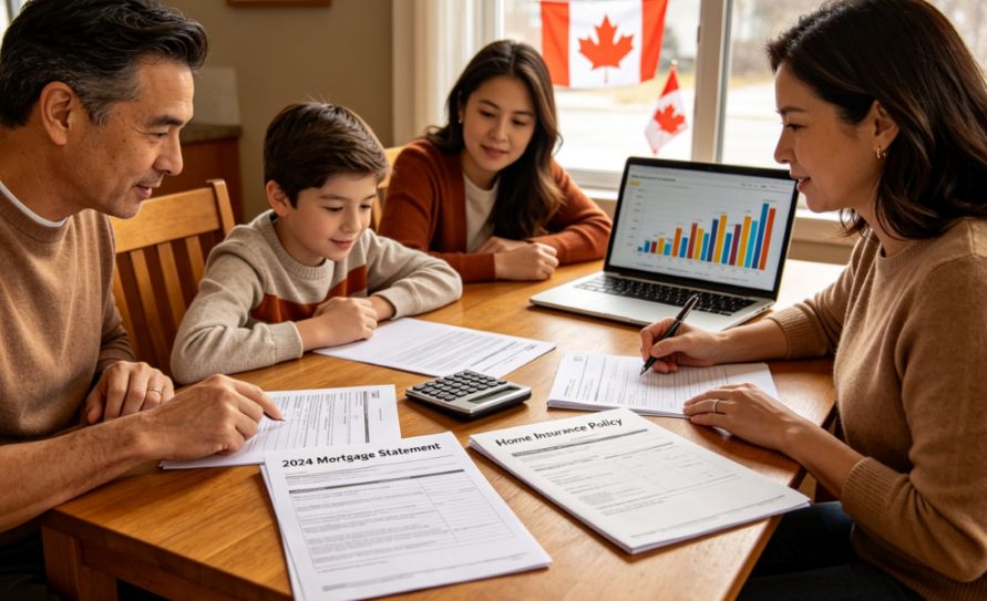 managing finance for a family in canada